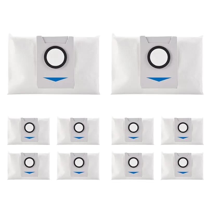 

Запасные пылесборники AWAH для роботов-пылесосов Ecovacs Deebot X1 Omni/Turbo, аксессуары, пакеты для сбора пыли