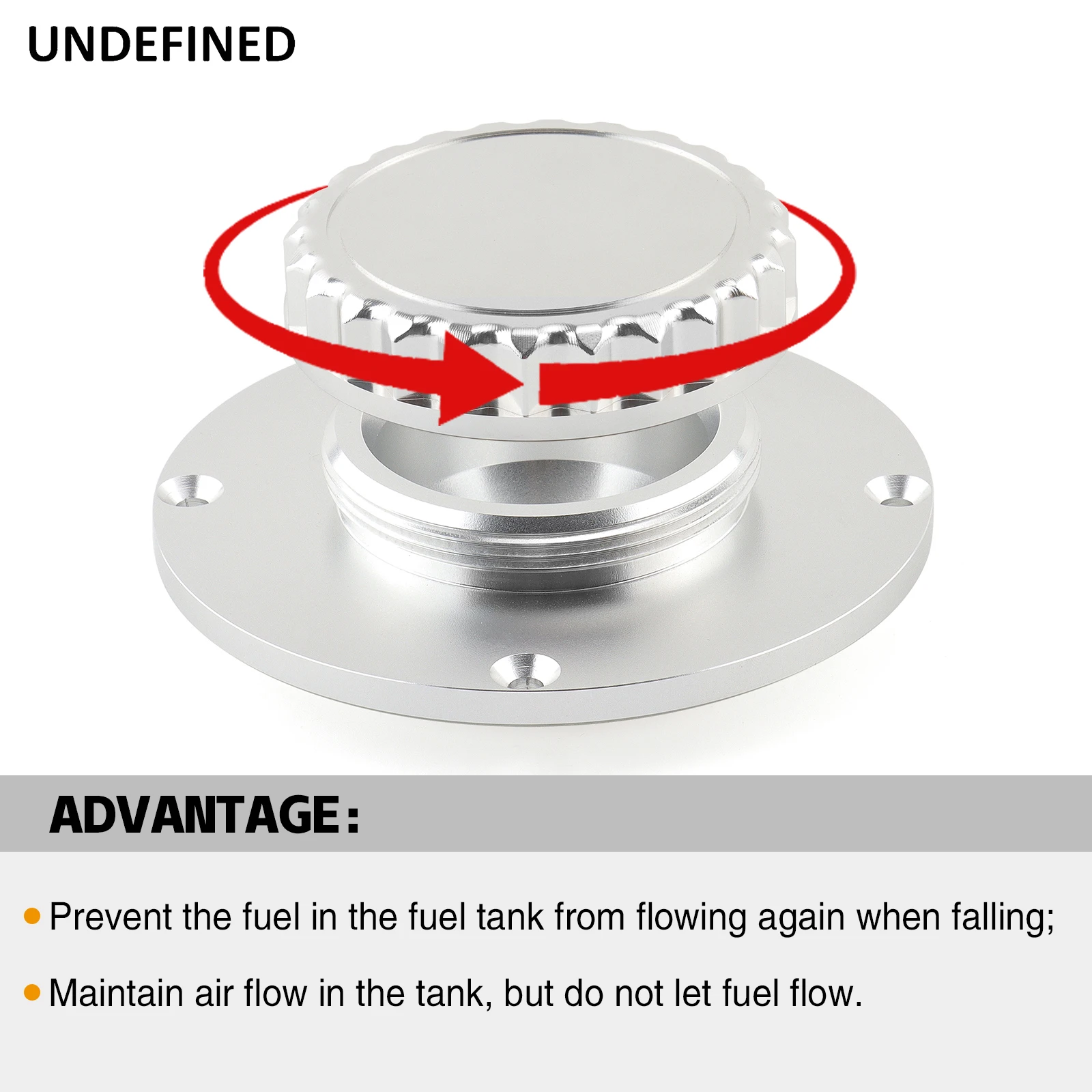 Aluminum Vintage Silver Motorcycle Oil Box Cap Fuel Cap Tank Gas Cover Cafe Racer Fit For BMW K1 K75RT K100 K100LT K1100RS view 5