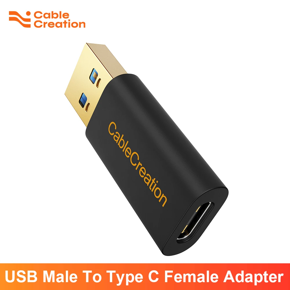 

CableCreation USB To Type C OTG Adapter 5Gbps USB C Female To USB Male Converter for Laptop Charger Power Bank Macbook Samsung