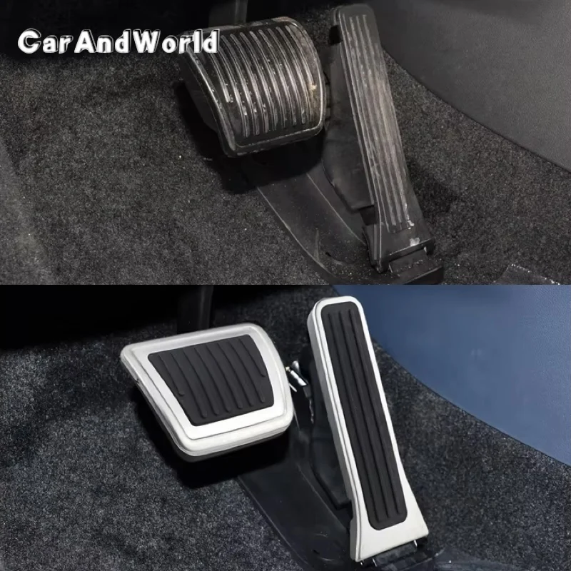 Car Foot Rest Pedals Accelerator Gas Pedal Brake Cover Non-slip Pads For VOYAH FREE DREAMER ZHIGUANG S COURAGE TAISHAN EV 2023+