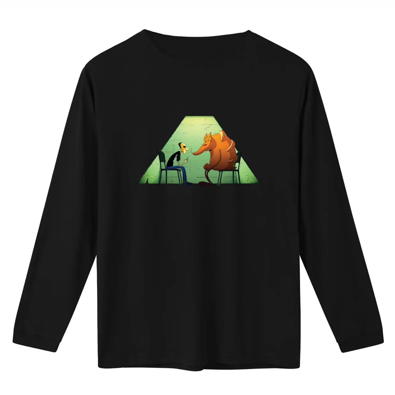 Strappare lungo i bordi | Tear along the dotted line T-Shirt Summer Casual Cotton Tee Oversized Streetwear Tops 100% Cotton