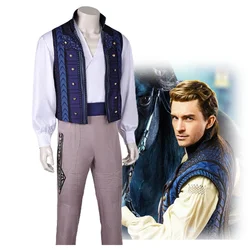 Wicked Prince Fiyero Cosplay Costume Disguise for Adult Men Clothes Shirts Vest Pants Outfits Halloween Carnival Party Suit