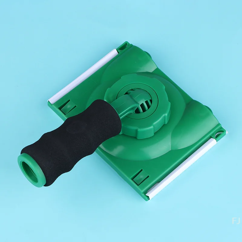 Grünes Trimmerwerkzeug mit Schneide zum Lackieren von Wandecken und Decken