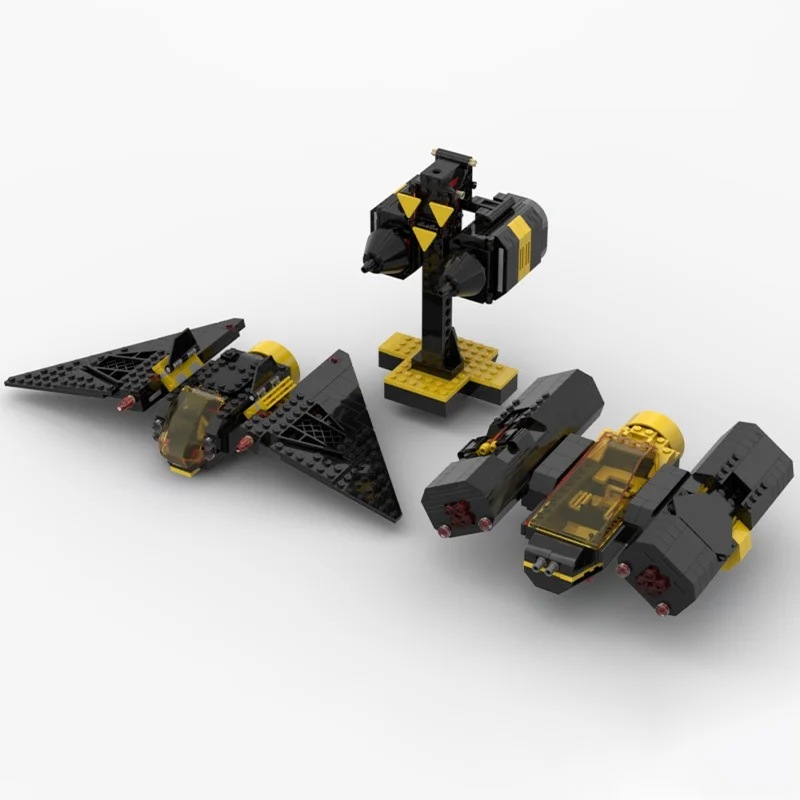 835 قطعة MOC Blacktron مخصص سبيدرز أيقونات نموذج اللبنات العمارة تجميع فكرة هدية الكريسماس لعبة أطفال عيد ميلاد #3