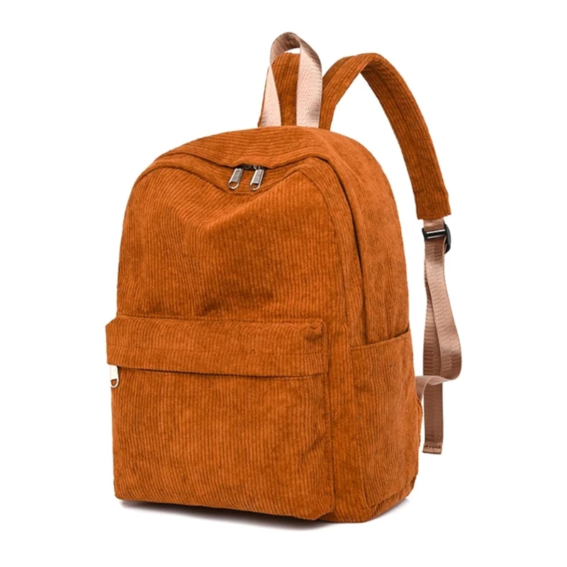 Vrouwen Casual Corduroy Rugzak Zachte Kinderen Schooltas Reizen College Dagrugzak Vrouwelijke Meisjes Rugzak Handtassen Mini