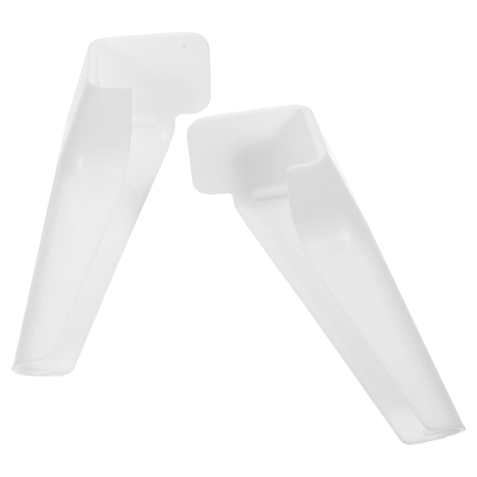 

2Pcs Rv Rain Gutter Spout Extensions Easy Install Long Drip Rail for Roof Gutter Drain Protector Camper Trailer