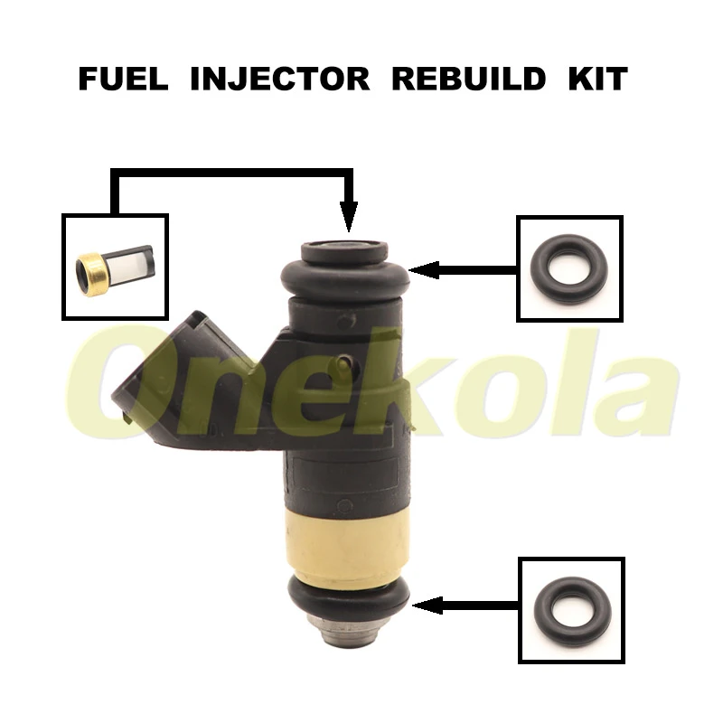 

Fuel Injector Seal O-Ring Kit Seals Filters for Volkswagen Polo Seat Ibiza 1.4L 02-07 Skoda Fabia 036906031M