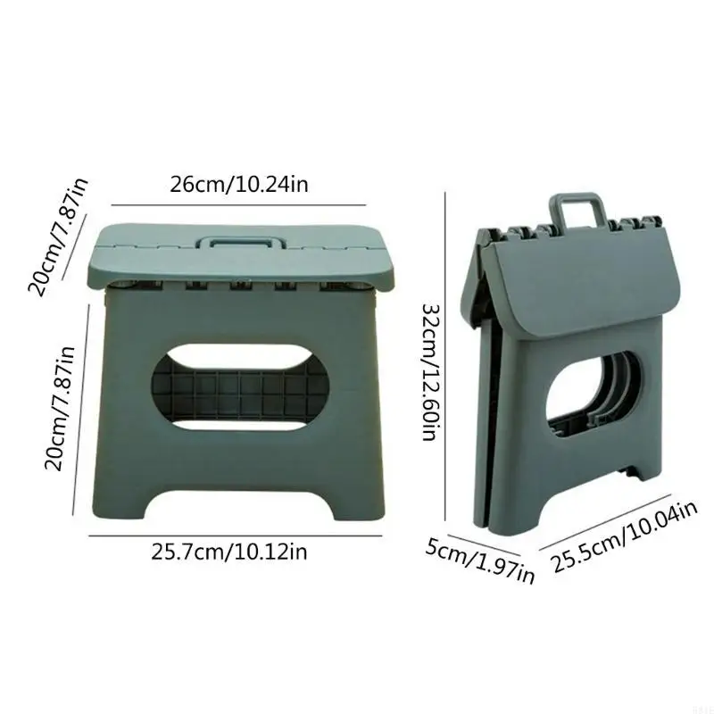 581E Bathroom Stool Outdoor Portable Chair Fishing Tool Accessories For Kitchen