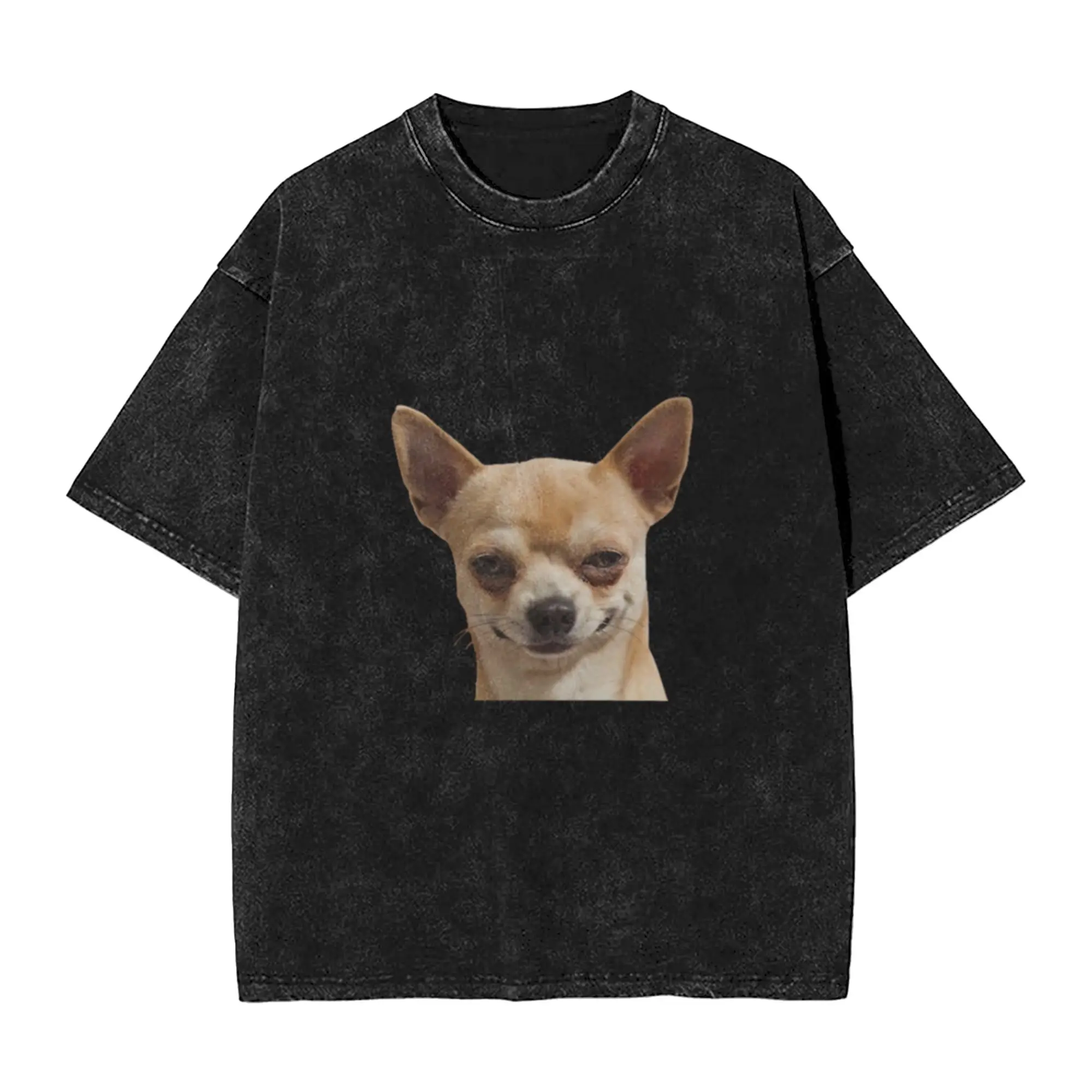 dog Sticker Copy Copy Copy Copy Classic Chic A Vintage Oversized Cotton Unisex T-Shirts