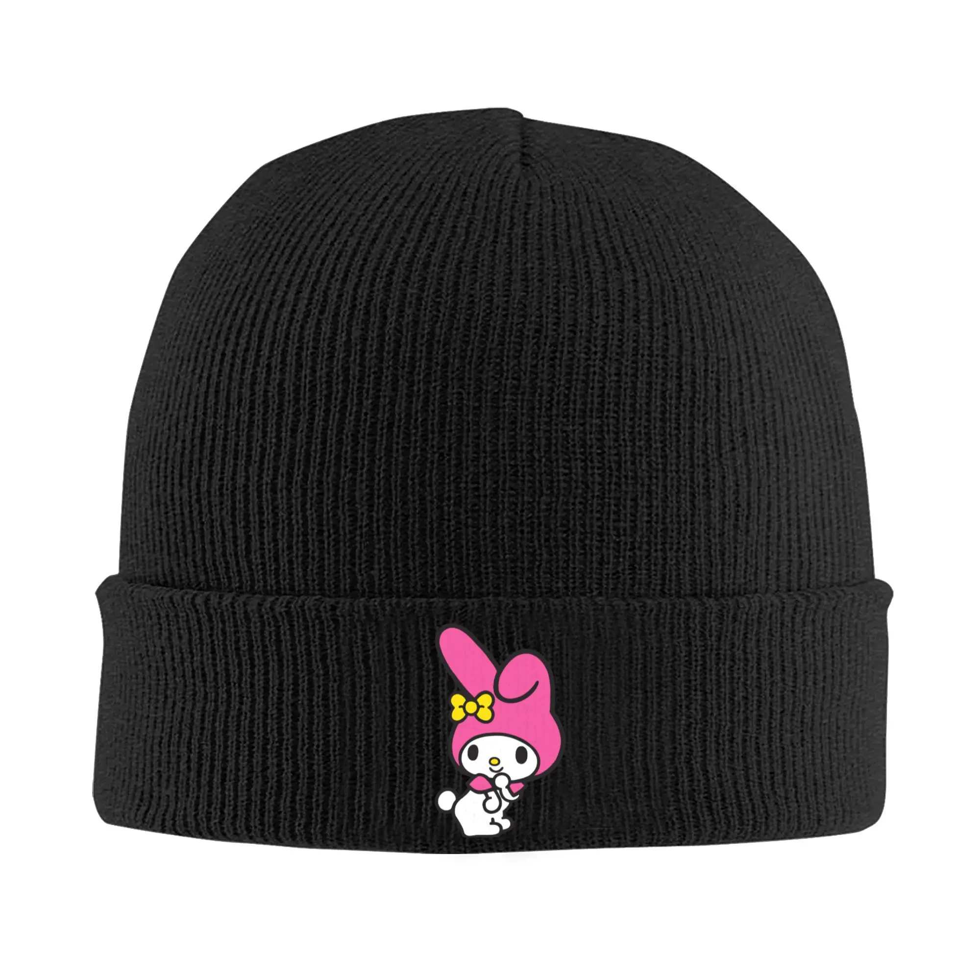 Unisex Cuff Beanie My Melody Merch Warm Knitting Skull Cap  Bonnet Hats