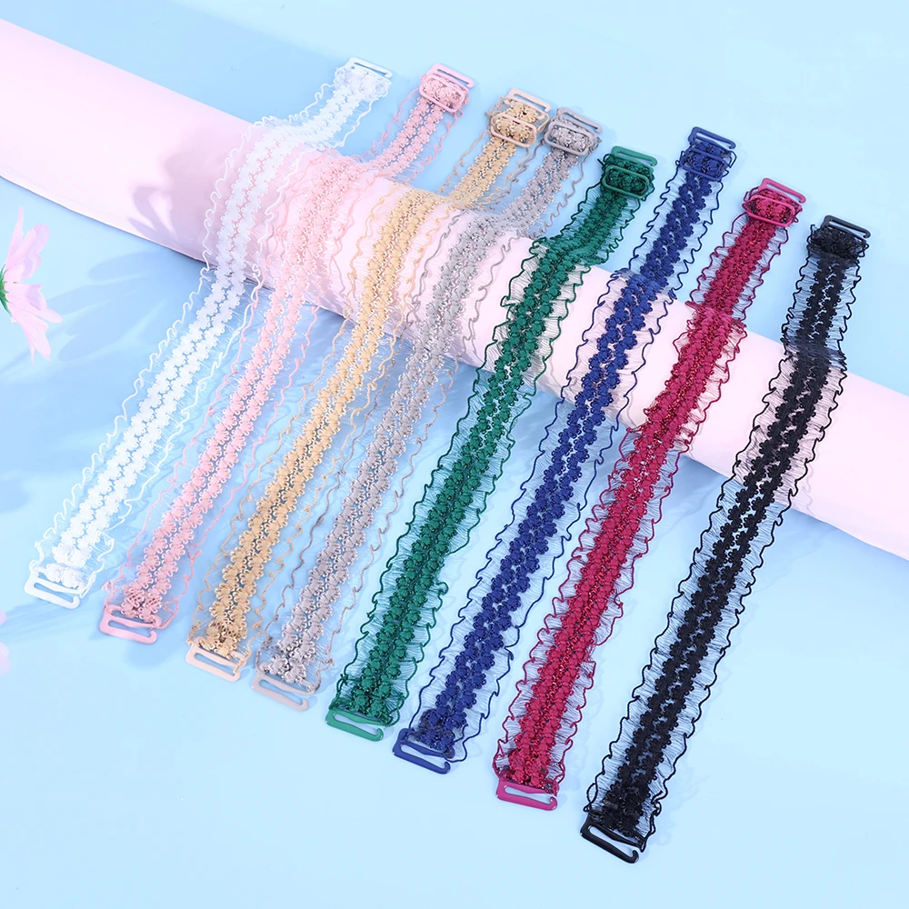 Summer Elastic Bra Straps Women Lace Shoulder Straps Casual Underwear Straps Intimate Accessories Adjustable Bra Accessories