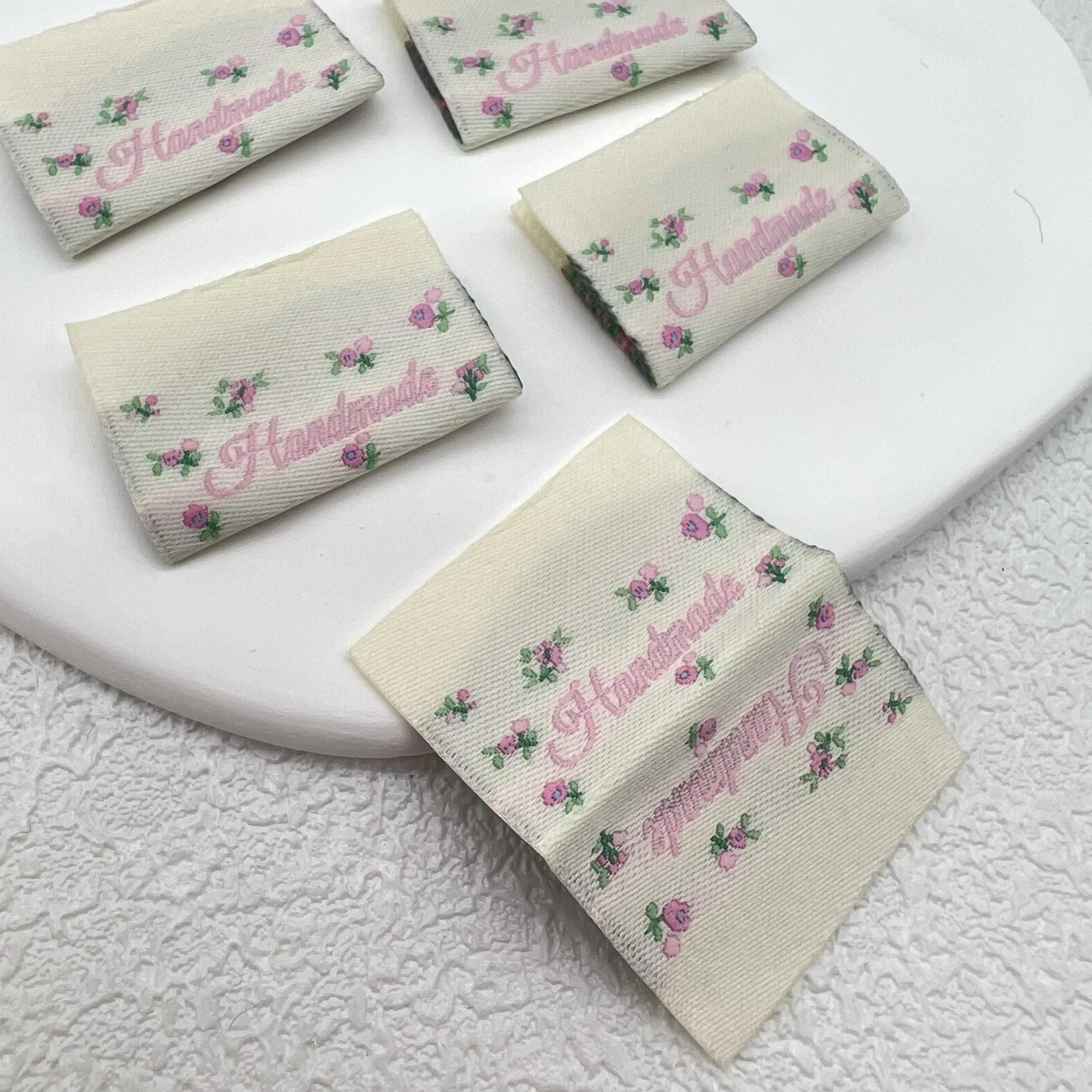 stock handmade  Sewing DIY clothing color Weaving mark，Handbook label