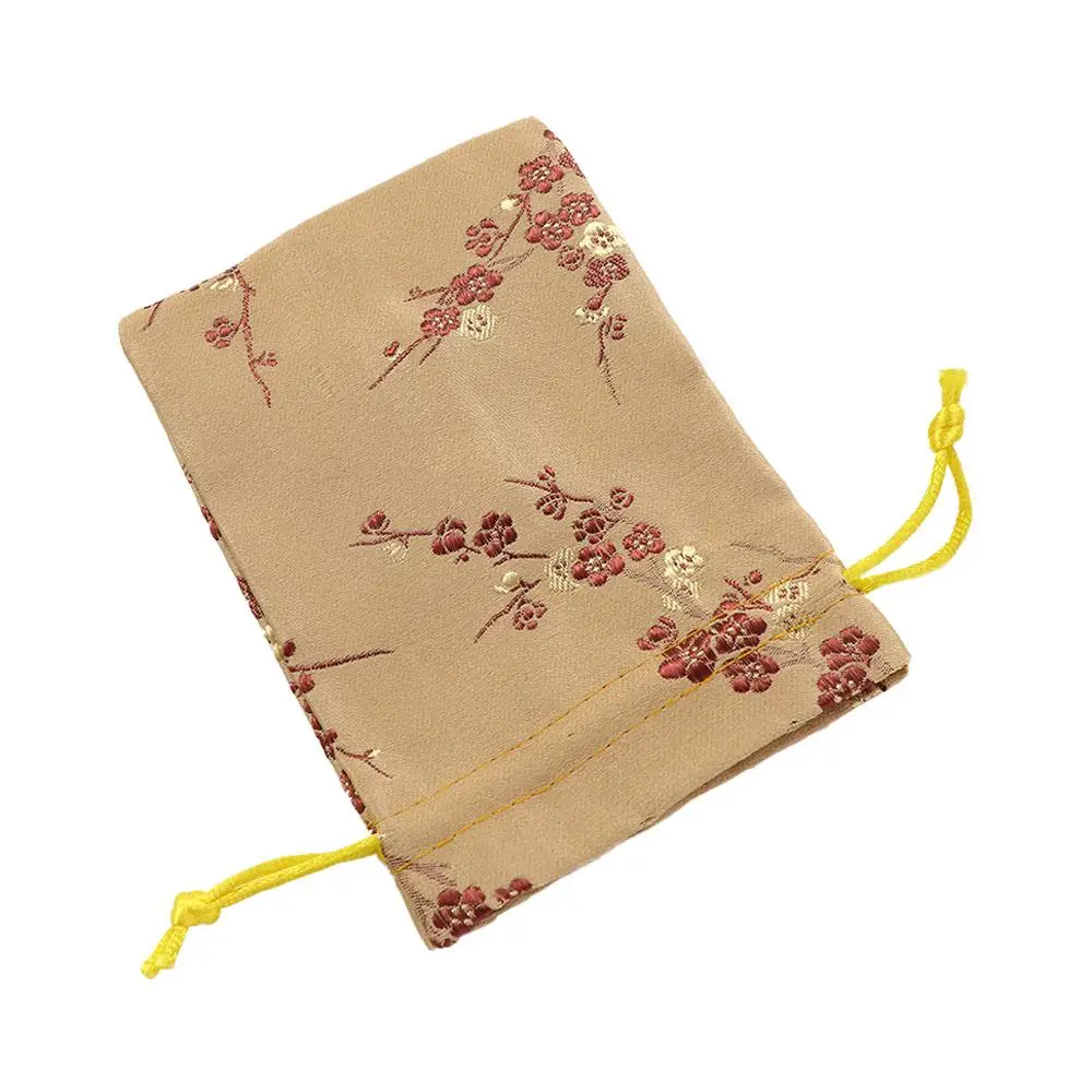 

Candy Tie Gift Wedding Embroidered Party Satin Jewelry Packaging Bag Storage Bag Pouch