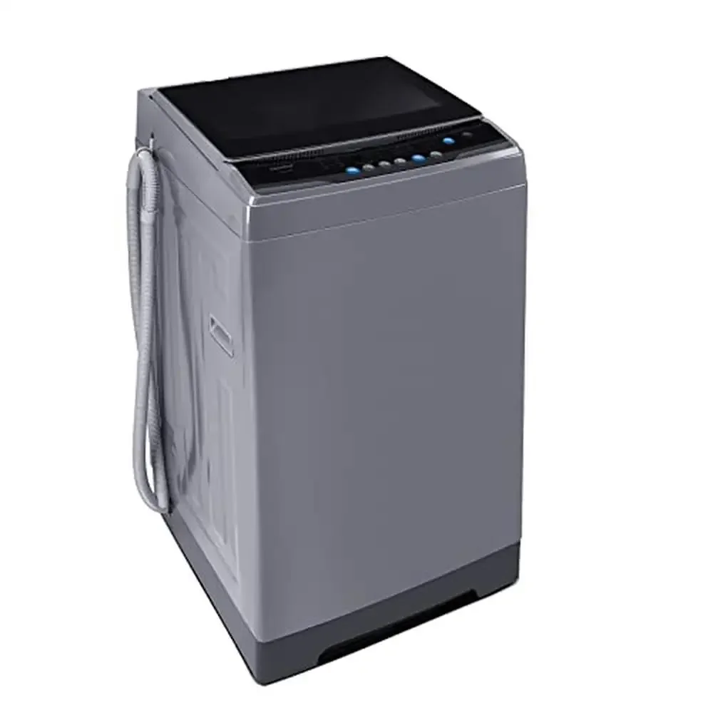 Compact Portable Washer 1.6 Cu.ft 11lbs Capacity Automatic Laundry Machine Child Lock Feature