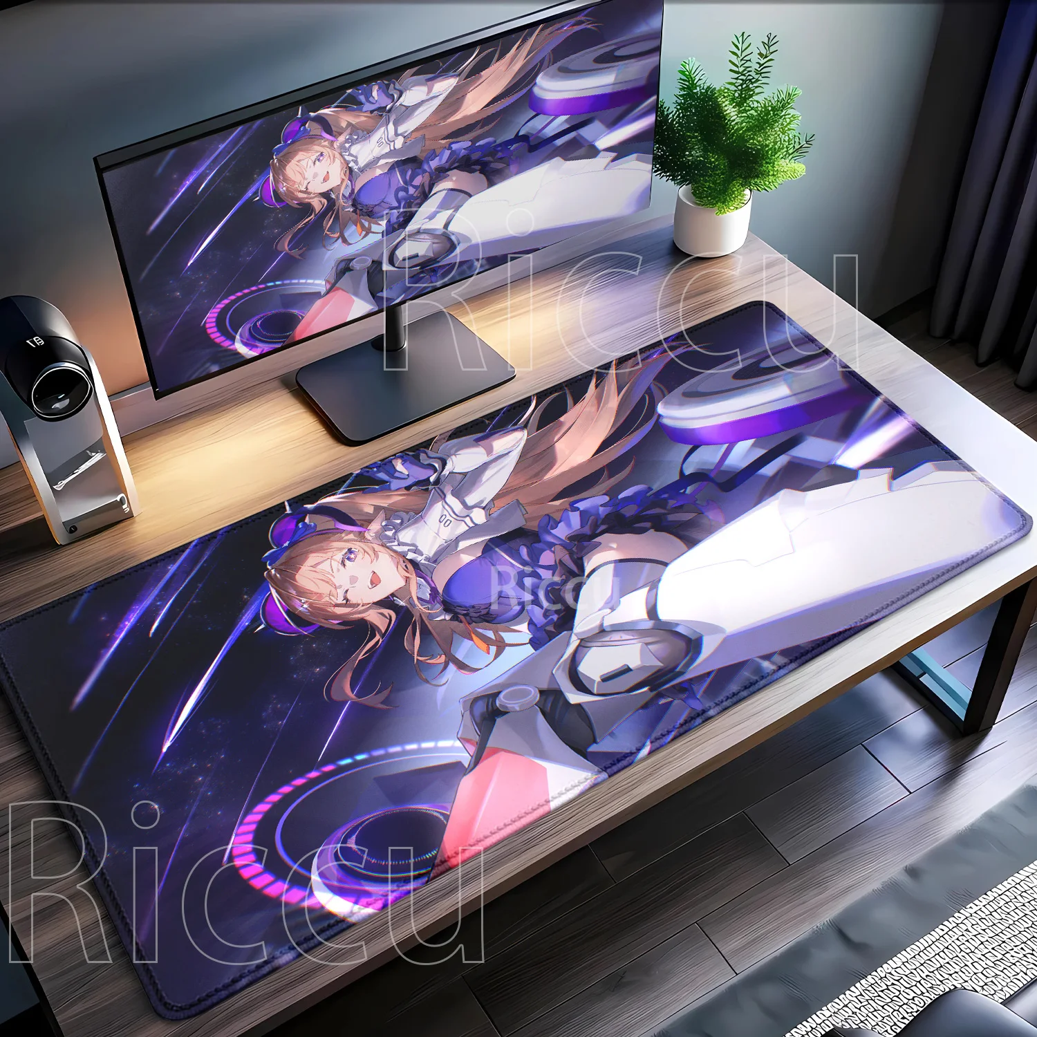 Mousepad Typhoeus Rossi Mi Fu Yvonne Arknights Endfield PC Gaming HD Printing Mouse Pad Non-slip Office Accessories XXL Desk Mat