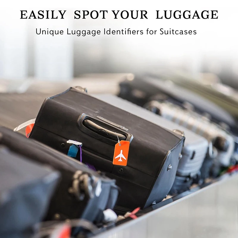 Kopor perjalanan ป้ายสำหรับกระเป๋าถือทำจากซิลิโคนพร้อมนามบัตรกระเป๋าเดินทางใช้งานง่าย