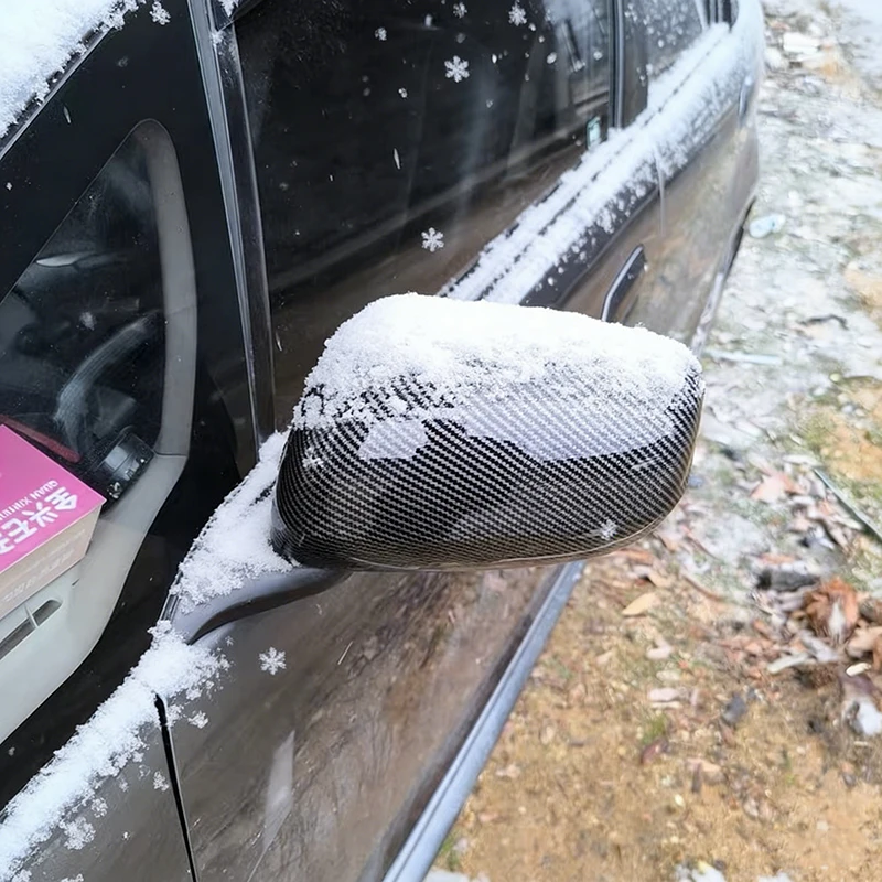 

Car Styling For HONDA FIT JAZZ 2009-2013 GE6 GE8 Rearview Mirror Cover Cap Housing Replace Model Auto Parts Accessories