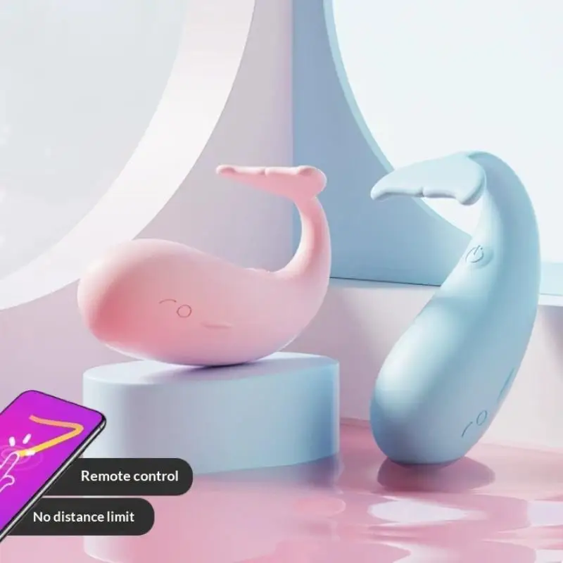 Whale Wireless Jump Egg Cute Masturbation Remote Control G-spot Stimulation Vibrator For Women Sex Toys view 2