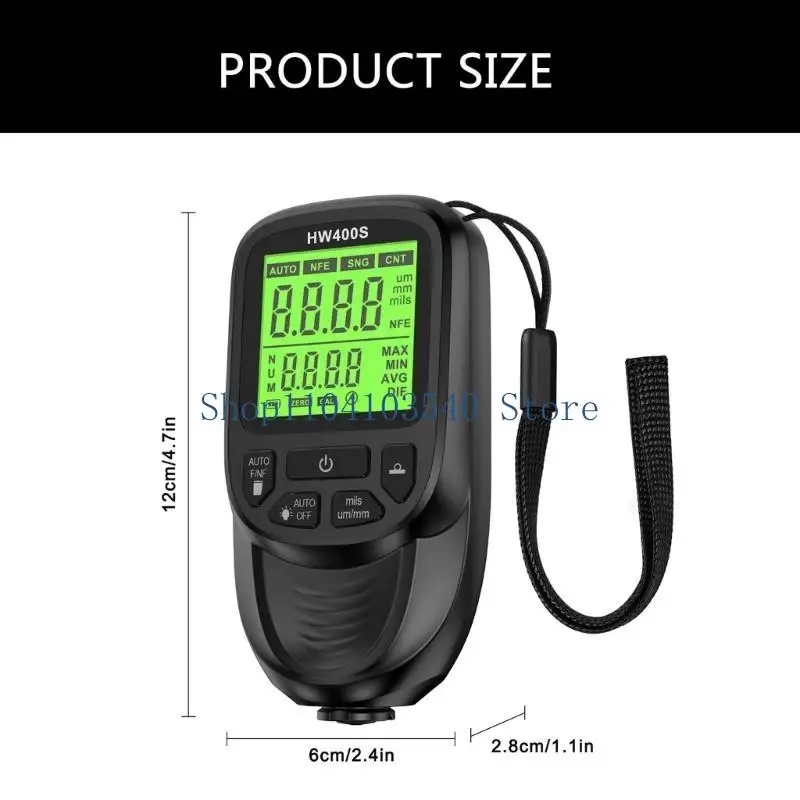 02DC Digital Paint Thickness Gauge Coating Thickness Gauge Paint Thickness Tester Paint Thickness Meter for Automotive view 6