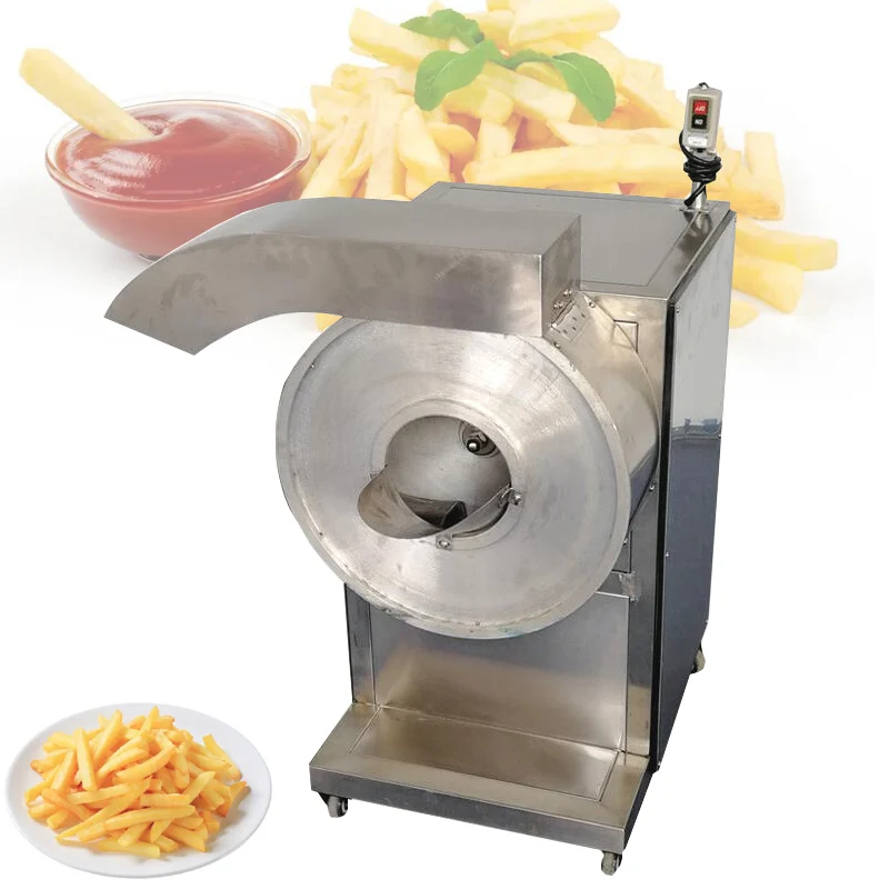 

Commercial carrot potato shredding machine French fries cutting machine Sweet potato Strip cutting machine vegetable cutter