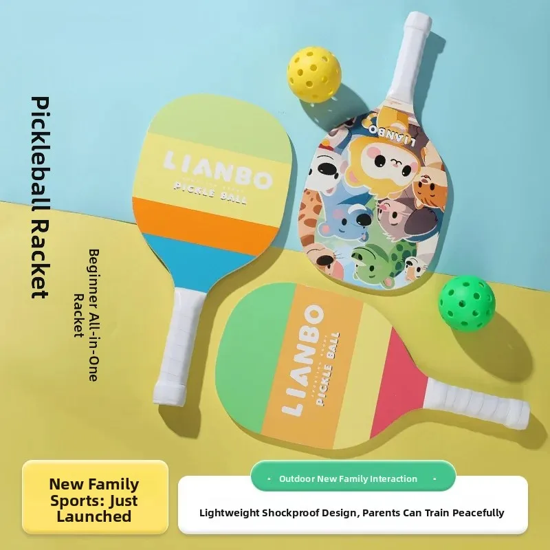 raqueta-de-pickleball-de-dibujos-animados-para-ninos-y-adultos-deportes-familiares-superficie-de-madera-raqueta-ligera-con
