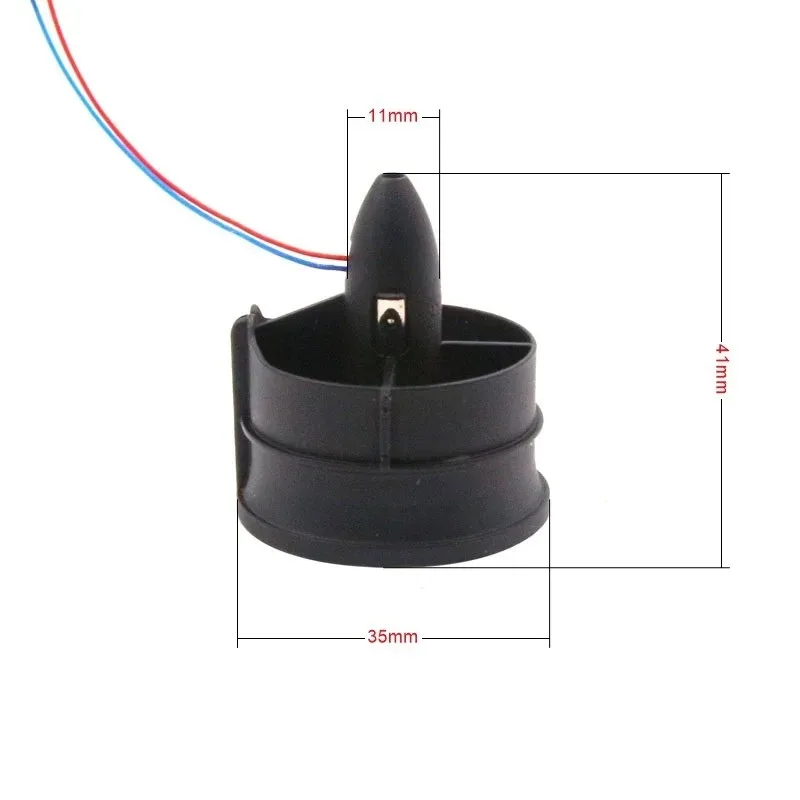 Ventilateur canalisé de puissance K30 1S: 9g de poids 45g, ventilateur canalisé sans noyau de 30mm pour pièces de rechange d'avion à échelle