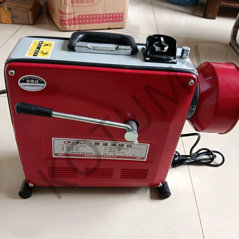 Special Electric Pipe Unclogging Machine Professional Drain Cleaner For Removing Clogs In Toilet Sink Sewer Pipes
