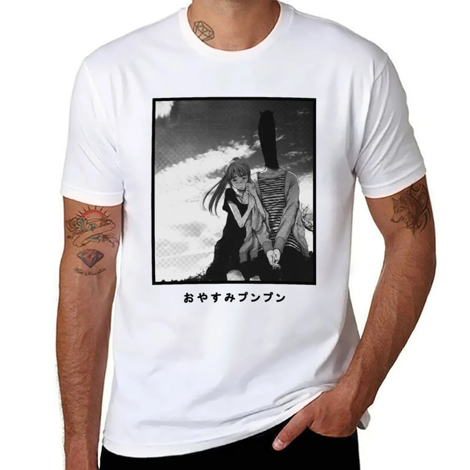 

Goodnight Punpun T-Shirt man t shirts cotton man t shirt graphic t shirt for man T-Shirt