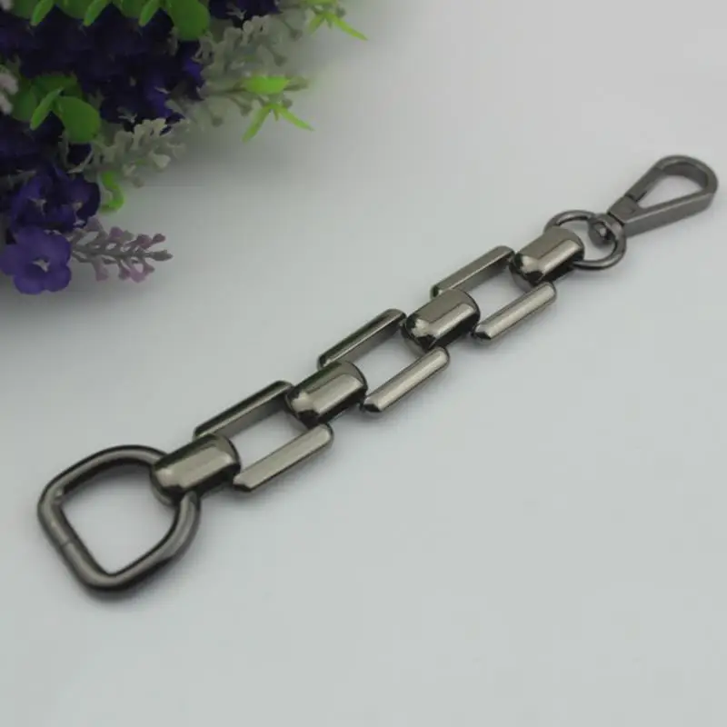 Portable Metal Bag Chains Strap Accessories For Bags Handbag Handles Bronze 18cm golden DIY Accessories For Bag Strap Hardware