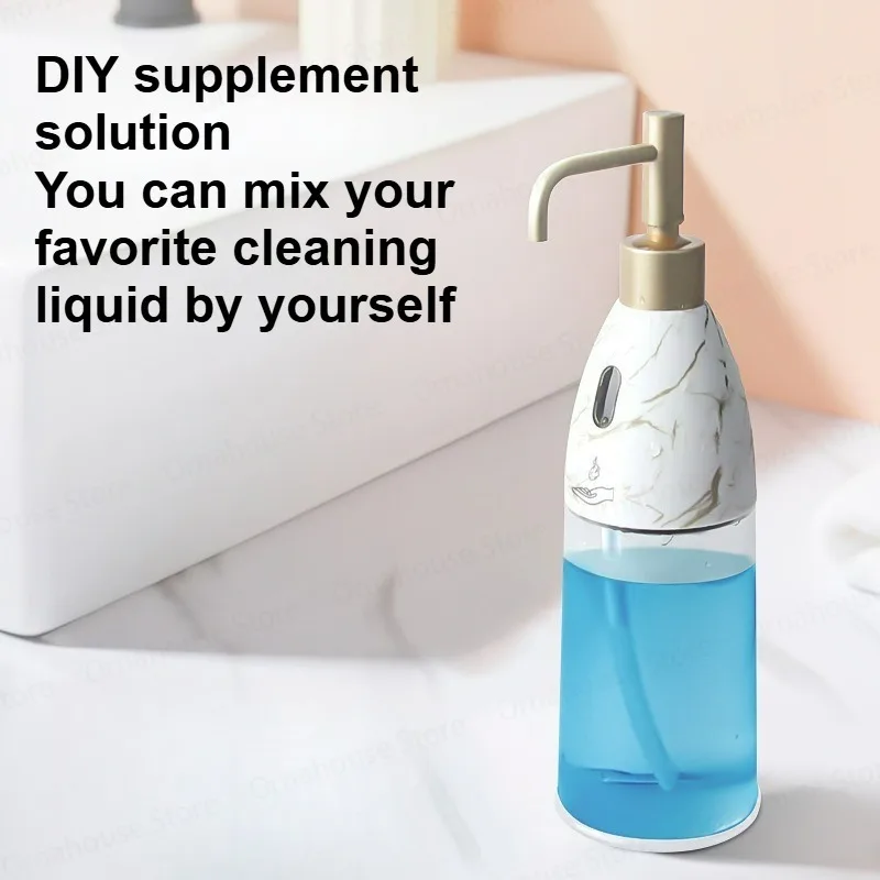 

New Hotel Home Smart Hand Wash Bathroom Automatic Liquid Dispensers Motion Sensor Foam Soap Dispenser 280ml