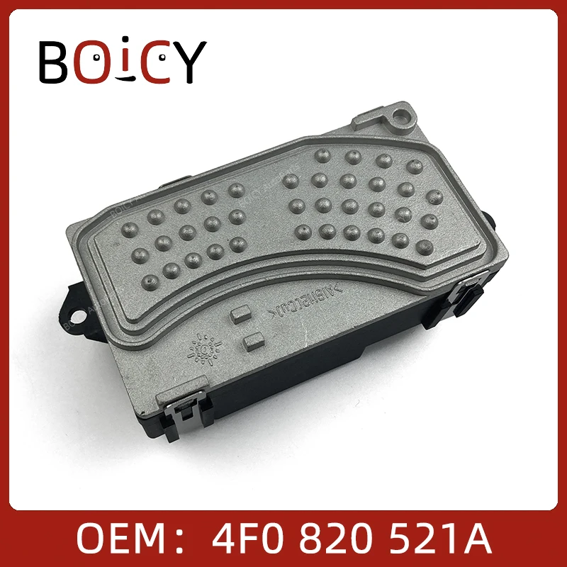 BOICY Heater Blower Motor Resistor Compatible with Audi Vehicles A6 Quattro R8 RS6 S6 4F0820521A 4F0 820 521A