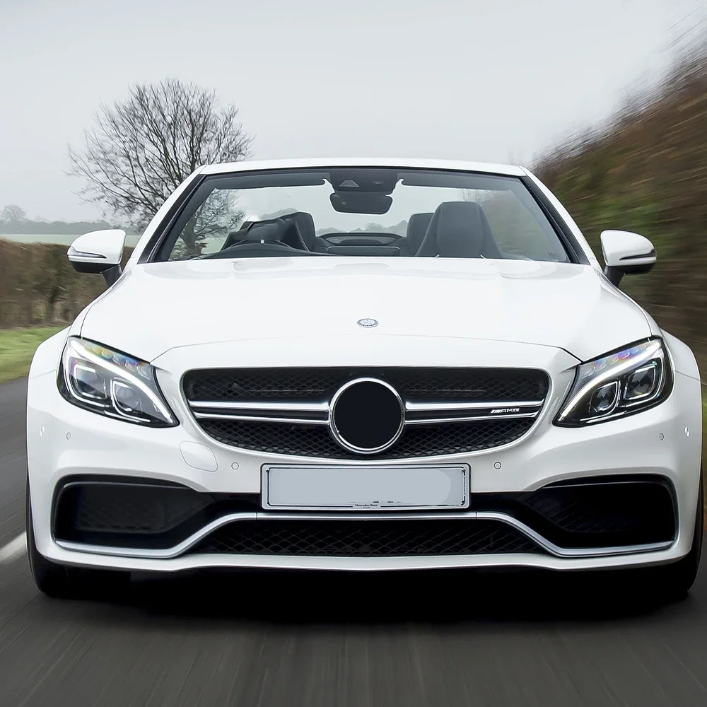 

Для Mercedes-Benz W205 2015-2018: Обновленные светодиодные фары в сборе (2014-2021) для моделей S205 C180 C200 C260 C300 C63, аксессуары с линзами-проекторами