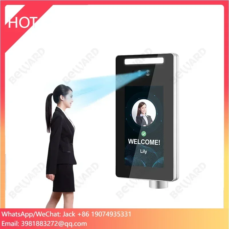 Provided HTTP/MQTT 7 Inch Facial Recognition Door Access Control System Biometric Face Recognition