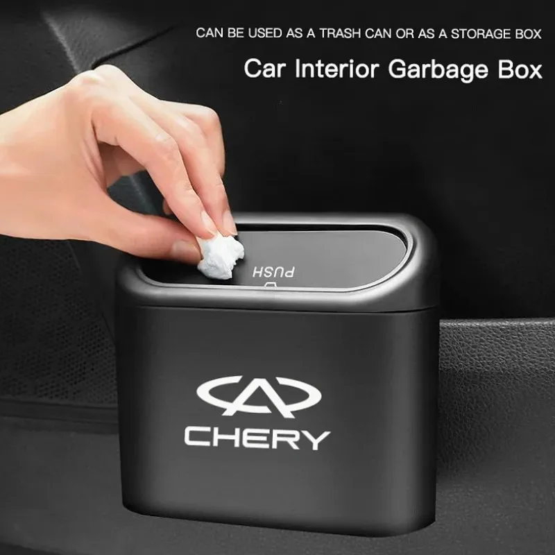 Car Door Trash Can Car Door Rubbish Storage Holder Auto Garbage Storage Bin For Chery Tiggo 5x 7 8 8 Pro 3x Arrizo 5 Arrizo 8