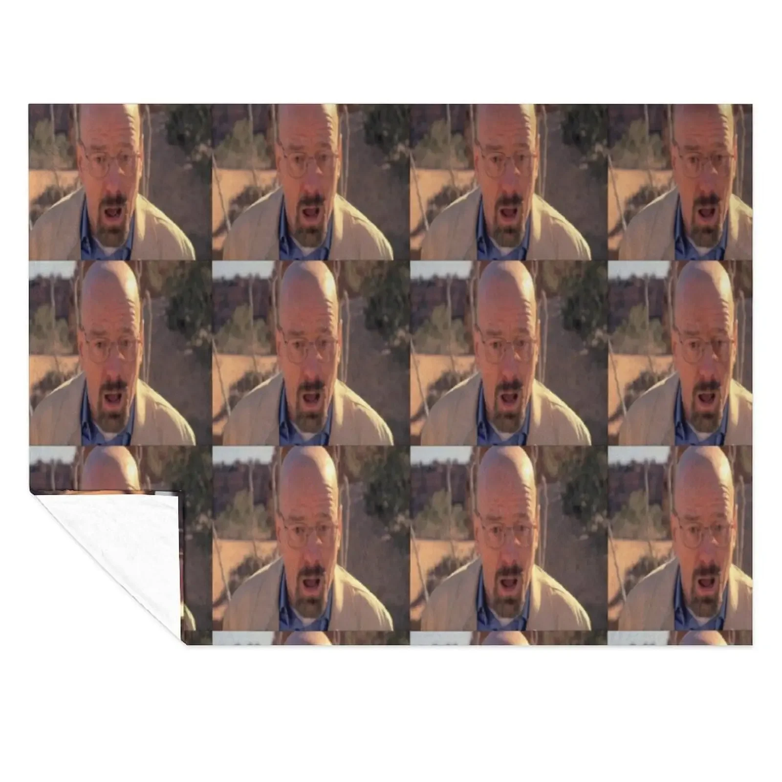 

Walter White Shocked Throw Blanket Luxury Brand Furry Polar Blankets Sofas Of Decoration Blankets