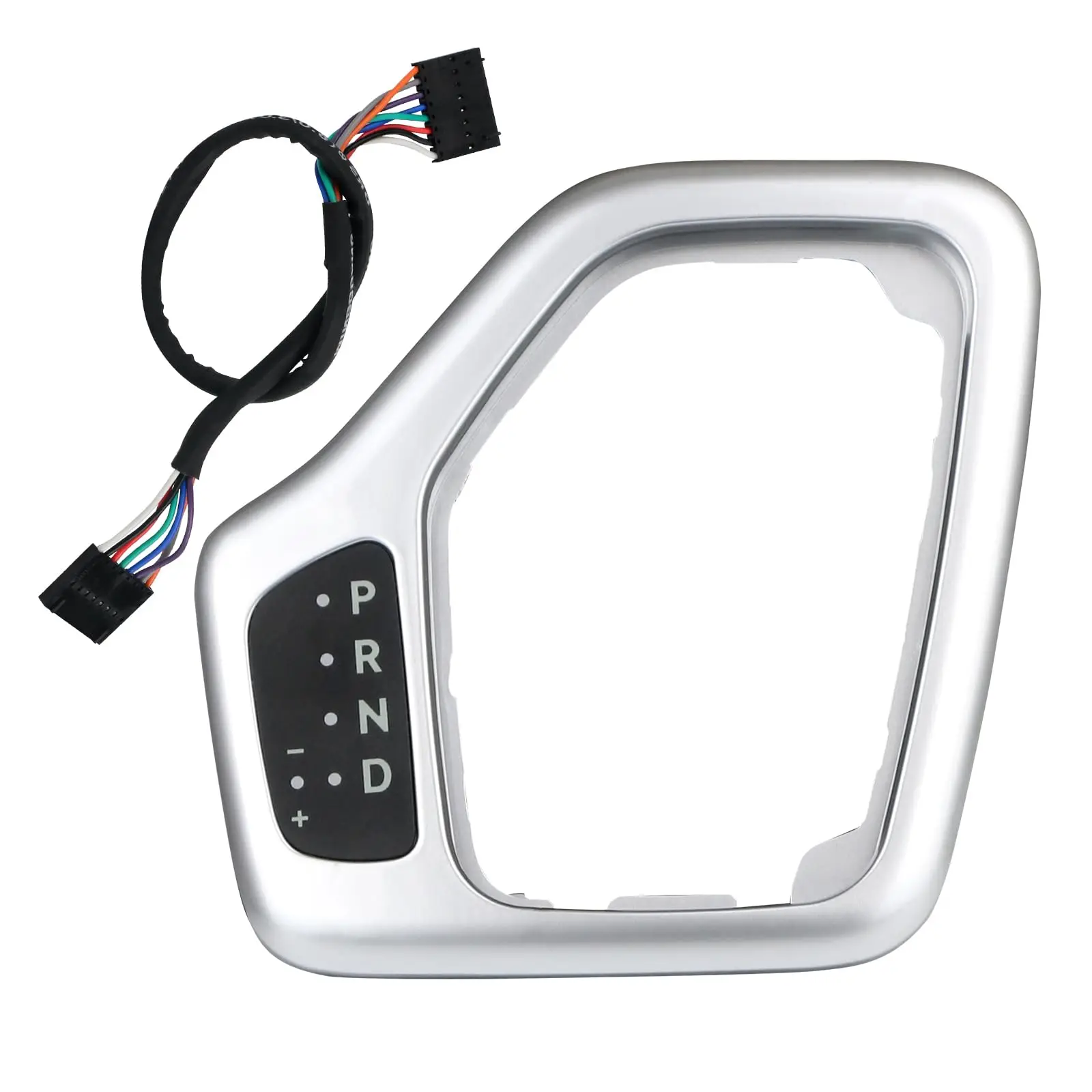 Transmission Shifter Bezel w/Harness For Jeep Cherokee 2014-2018 Gear Shift Bezel Trim Cover 5YD27XSAAA 5YD27LS5AA Electroplated