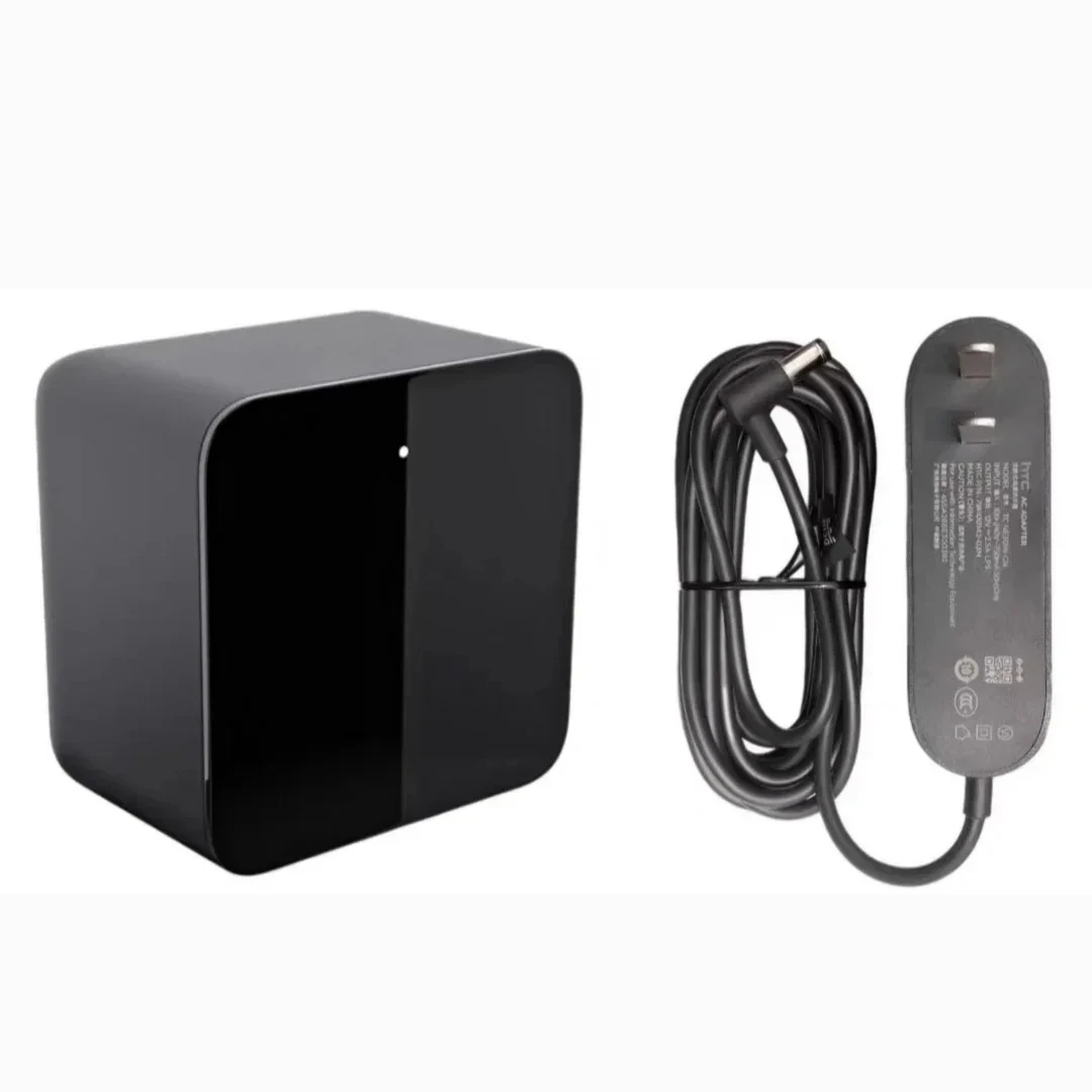 

New for HTC VIVE VR Base Station 1.0 + Power Supply Adapter for Virtual Reality Headset & Controllers Original Parts