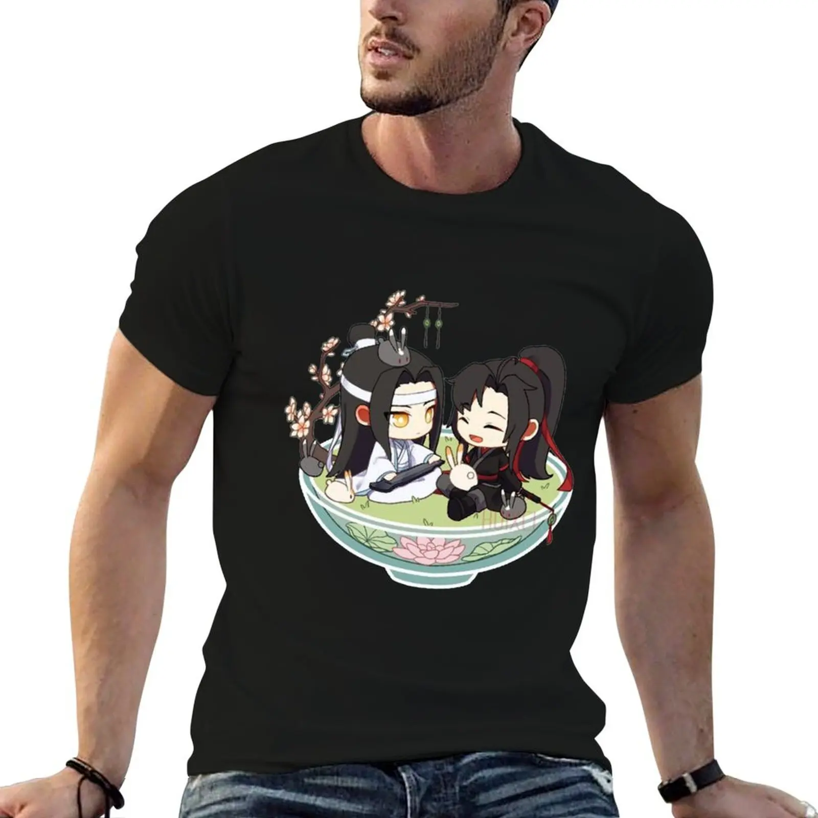 theUNTAMED.BOWL.OF.WANGXIAN T-Shirt vintage anime shirt custom shirt men t shirts high quality