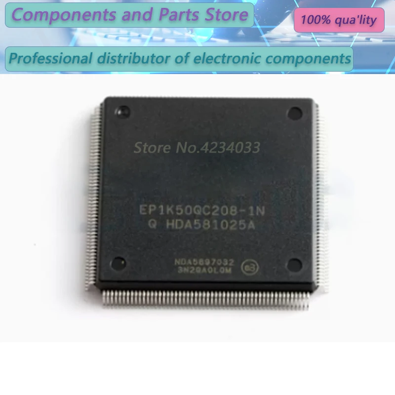 

1PCS EP1K50QC208-1N EP1K50QC208-1 EP1K50QC20 QFP208 New Original Stock