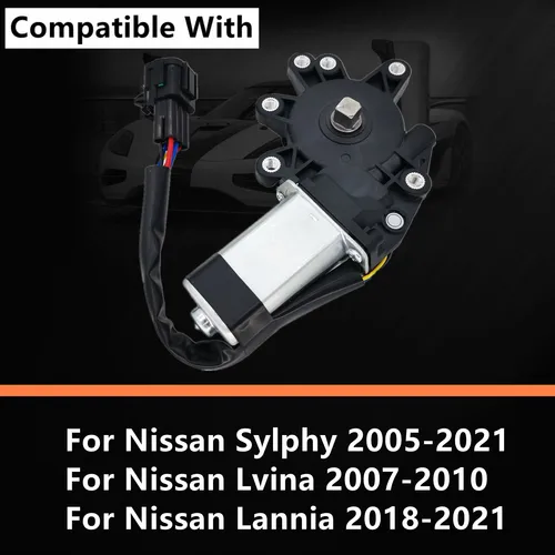 Imagen 2 del producto Elevador regulador de ventana de Motor de ventanilla eléctrica para Nissan Sylphy 2005-2021 Lvina 2007-2010 Nissan Lannia 2018-2021