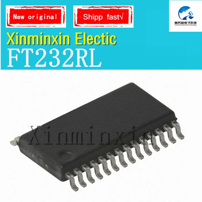 1PCS/LOT FT232RL SSOP-28 IC Chip 100% New  Original In Stock