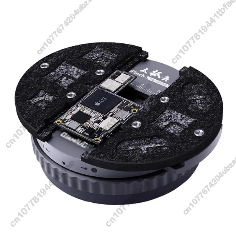 Quick Fastening & 360° Rotation - Universal Chuck Type Fixing Clamp for Mobile Phone Motherboards