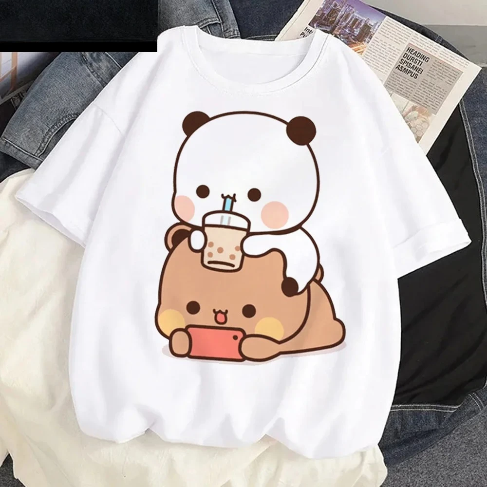 

Bubu Dudu top women comic graphic Tee female designer clothing