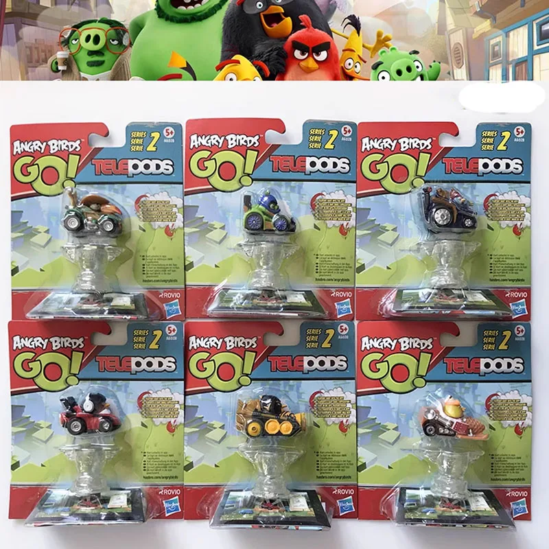 

Angrybirds Go Games Doll Karts Retoy Figures Telepods Angry Bird Action Figure Toy Collectible Toys for Children Boys Gifts