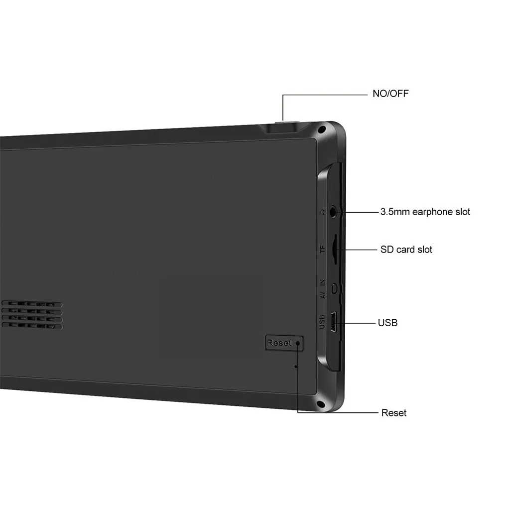 Multi-Functional Global Position System Navigator Large Capacity FM Radio 7 Inch Screen 8GB ROM