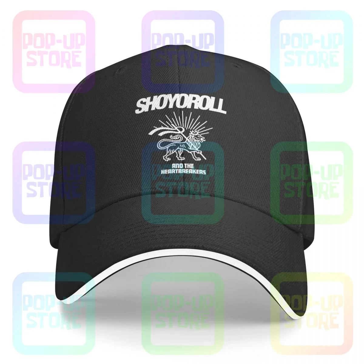 Shoyoroll Syr Bedwin &The Heartbreakers Mighty Lion Sandwich Cap Baseball Cap Trucker Hat Adjustable