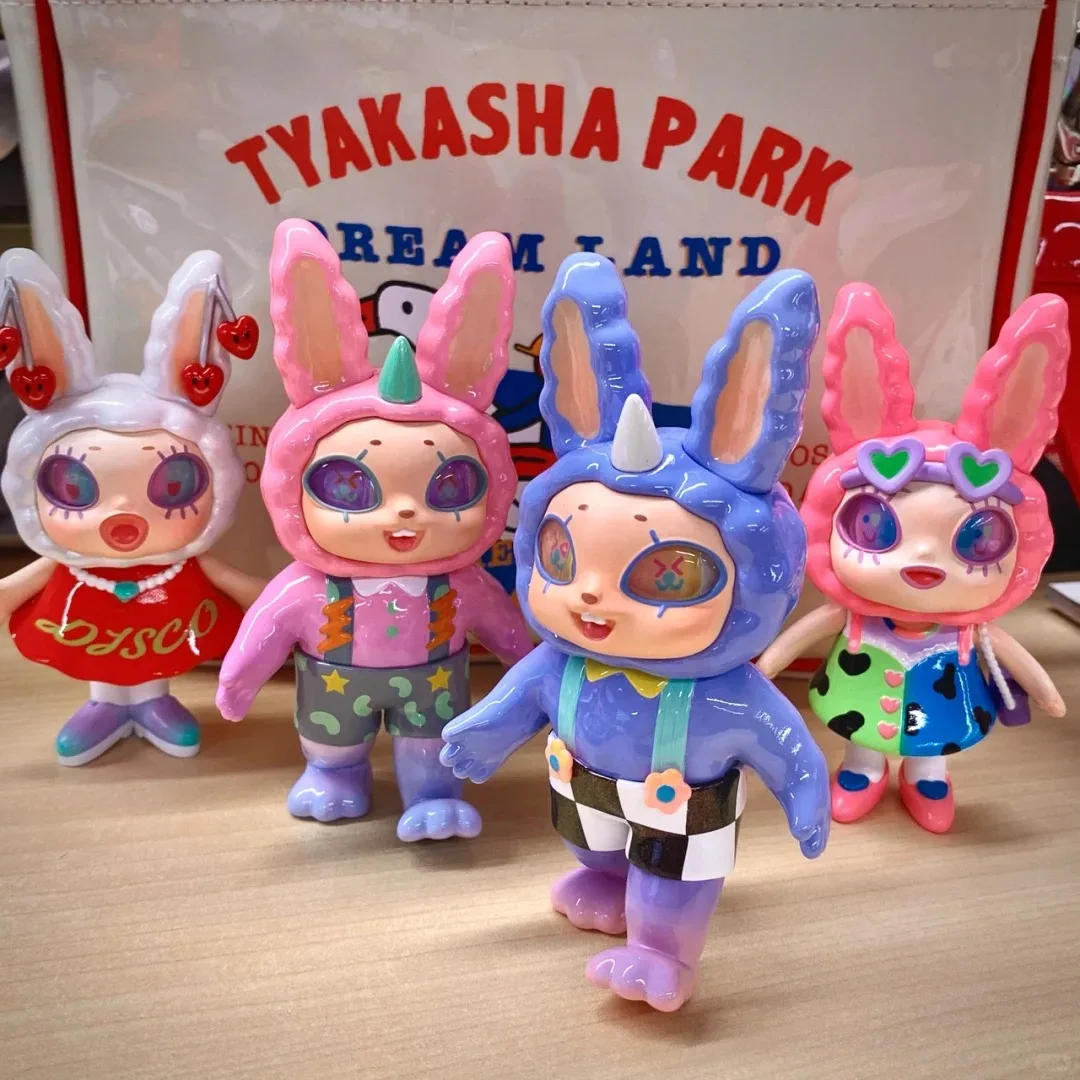 Agan Electronic Music Party Series Blind Box Anime Action Figure Collectible  Figure Trendy Toys Strange Gift Pvc Mystery Doll
