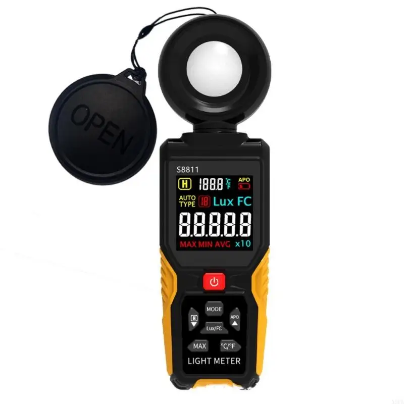 X9FA Digital Light Meter Multifunction Mode Builtin Memory for Professional Use