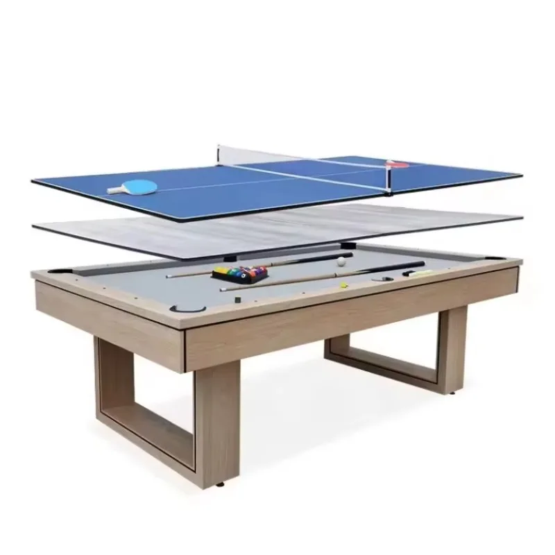 New Design 3 in 1 Multi Functions 7FT Fashion Pool Table,Can Be Used As a Billiards Table. Tennis Table,Dining Table