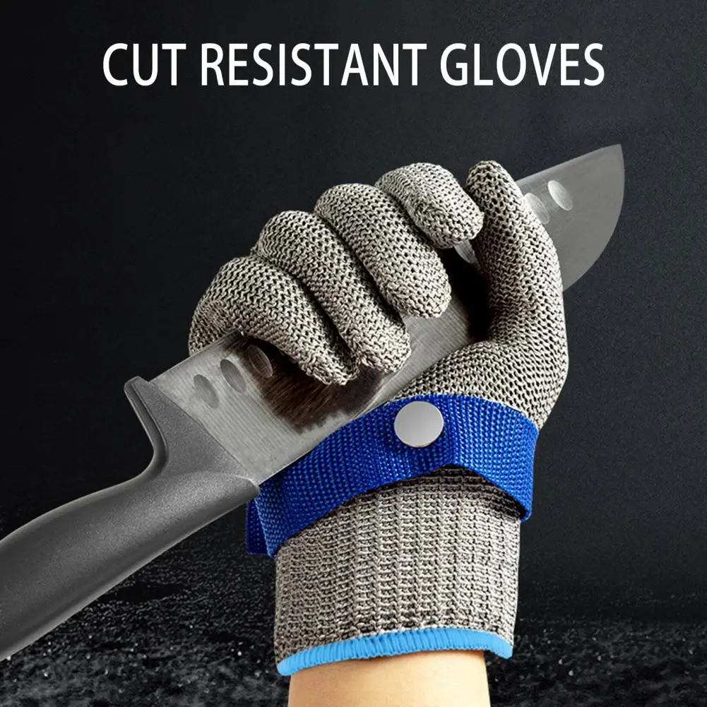 1Pc Cut Resistant Gloves Comfortable Universal Protect Hand Slaughtering Kitchen Chainsaw Gloves   Gloves  for Factory